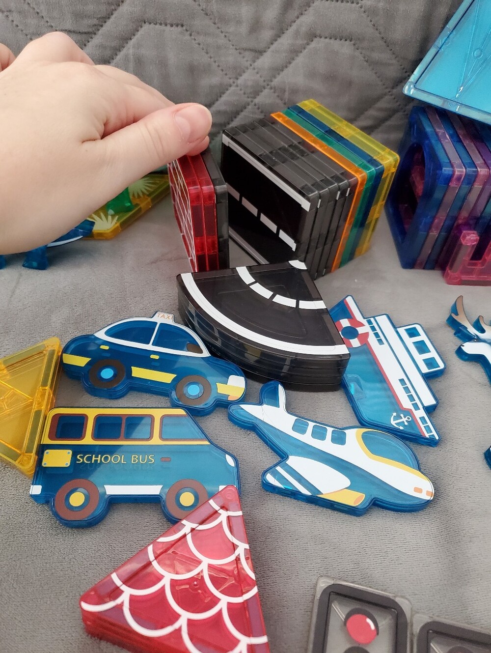 3 sets of magnetic tiles - Picture 4 of 7